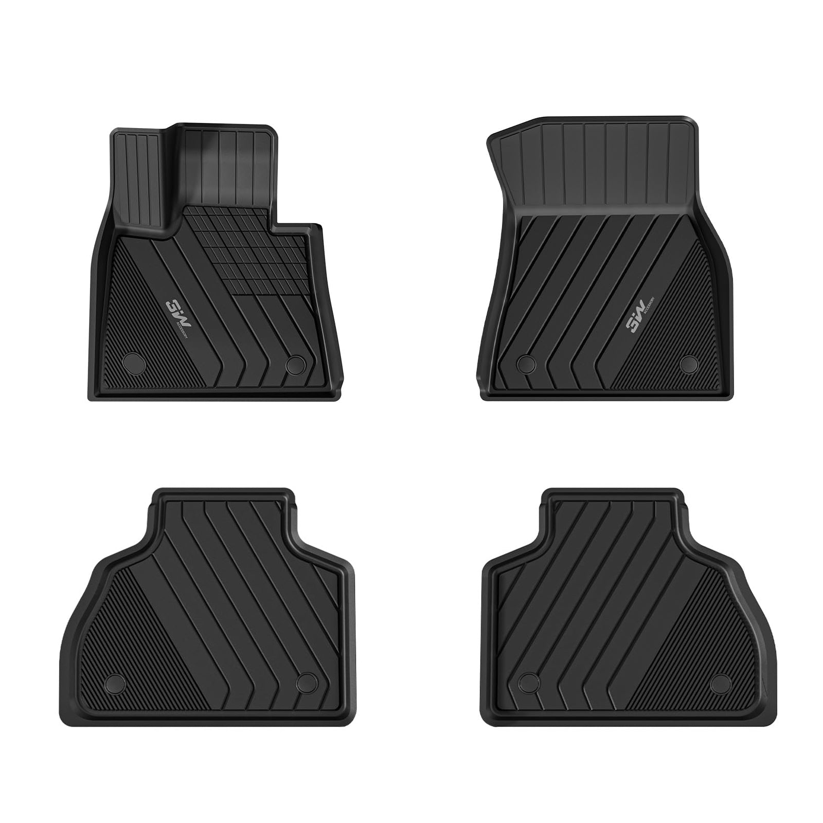 3W BMW X7 2020-2023 6 Seats 1st & 2nd Row Custom Floor Mats TPE Material & All-Weather Protection Vehicles & Parts 3W 2020-2023 X7 2020-2023 6 Seats 1st&2nd Row Mats