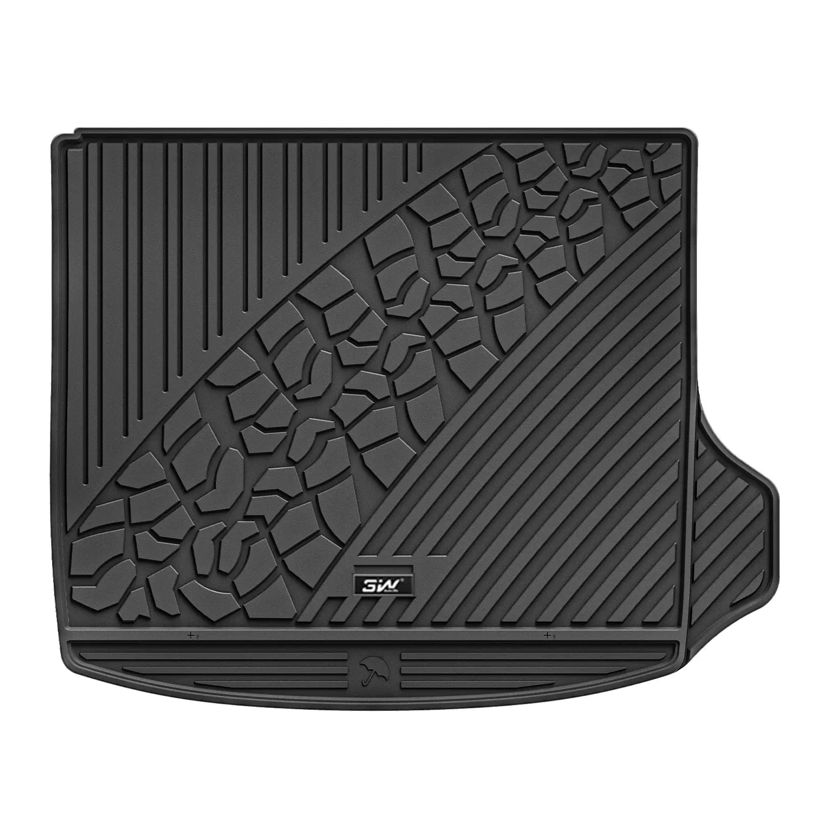 3W Jeep Grand Cherokee 2022-2024 (Non L or WK) Custom Floor Mats / Trunk Mat TPE Material & All-Weather Protection Vehicles & Parts 3W 2022-2024 Grand Cherokee 2022-2024 Trunk Mat