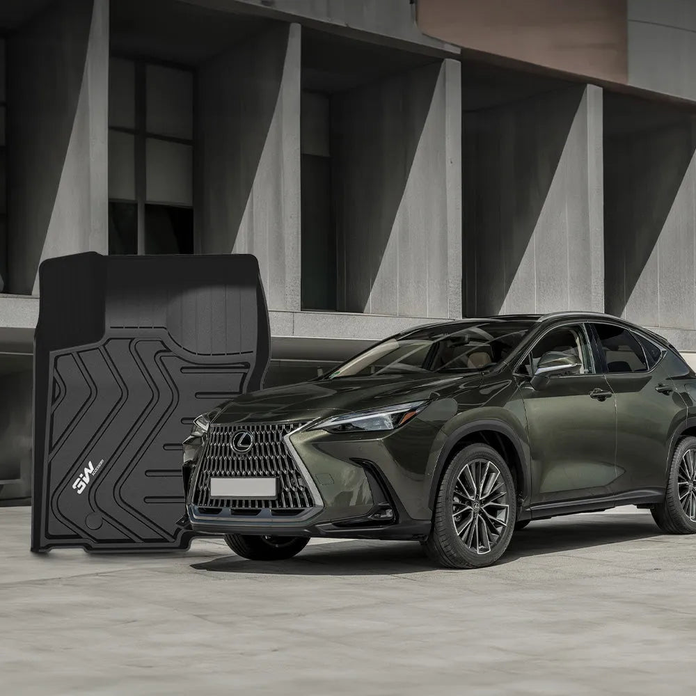 3W LEXUS NX 2015-2021 (NX200t/NX300/NX300h) Custom Floor Mats TPE Material & All-Weather Protection Vehicles & Parts 3w   