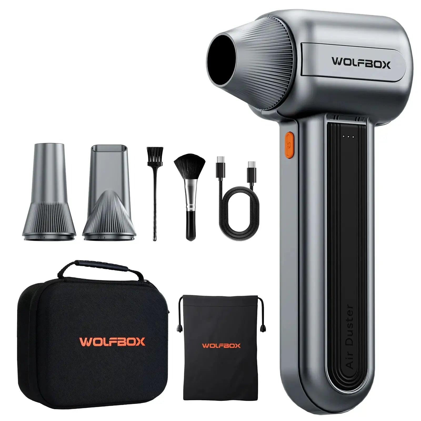 WOLFBOX MF400 Compressed Air Duster - WOLFBOX