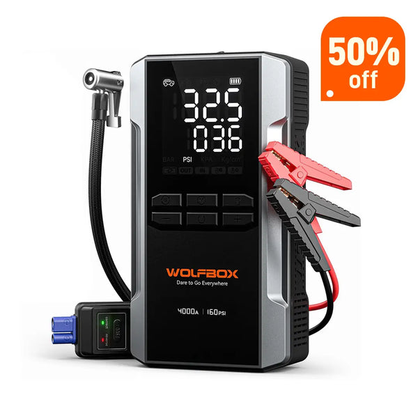 MegaVolt 24Air 4-in-1 Jump Starter with Air Compressor