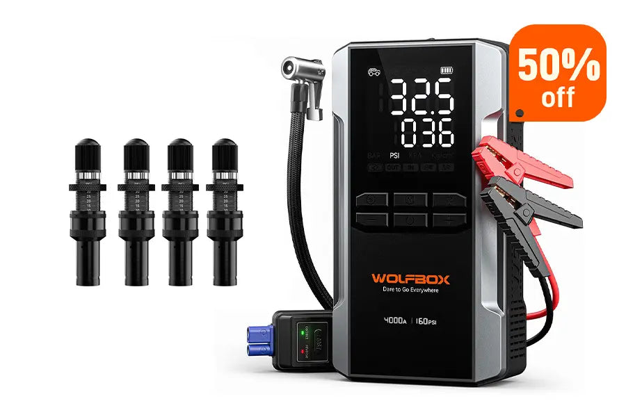 MegaVolt 24Air 4-in-1 Jump Starter with Air Compressor