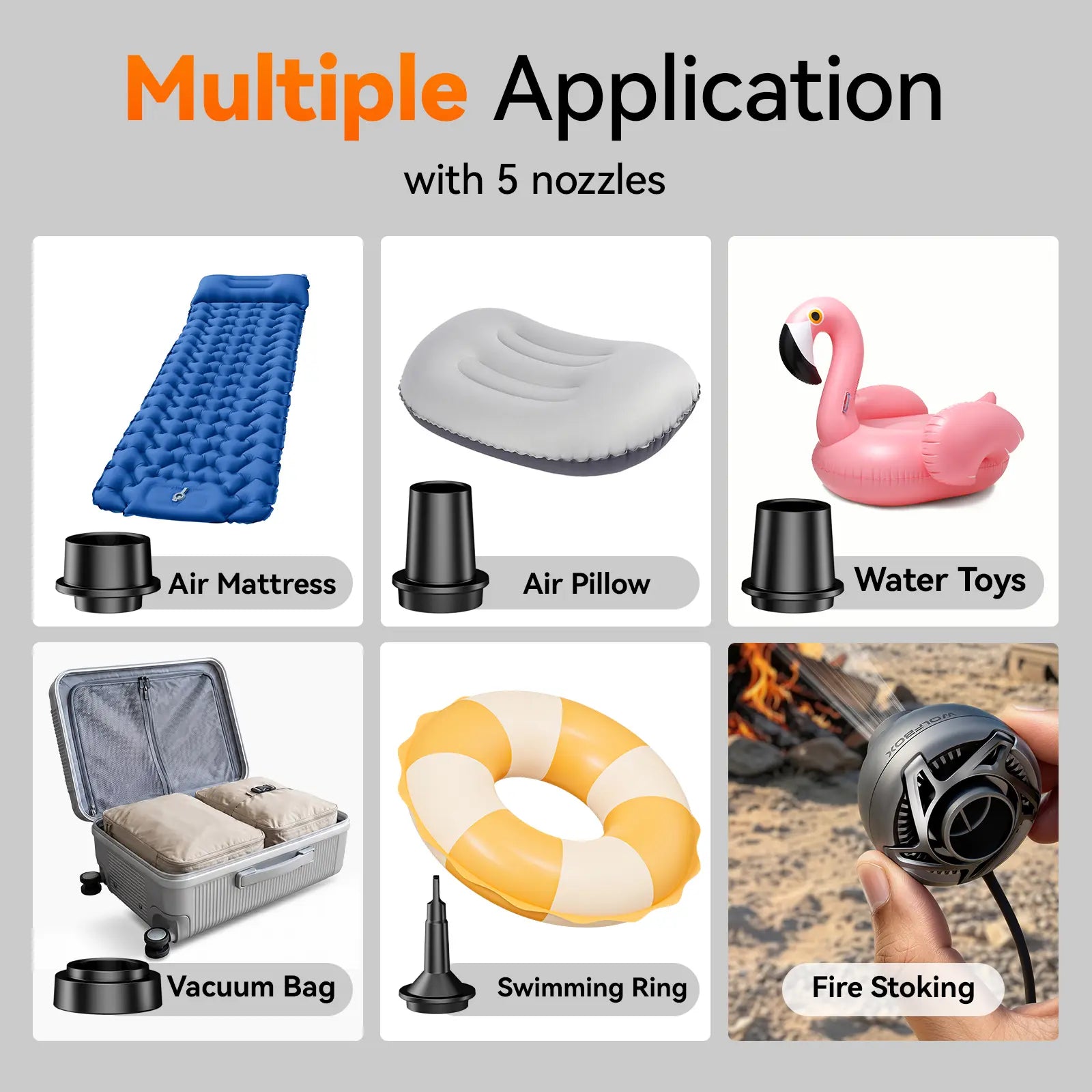 WOLFBOX MegaFlow Mini Air Pump
