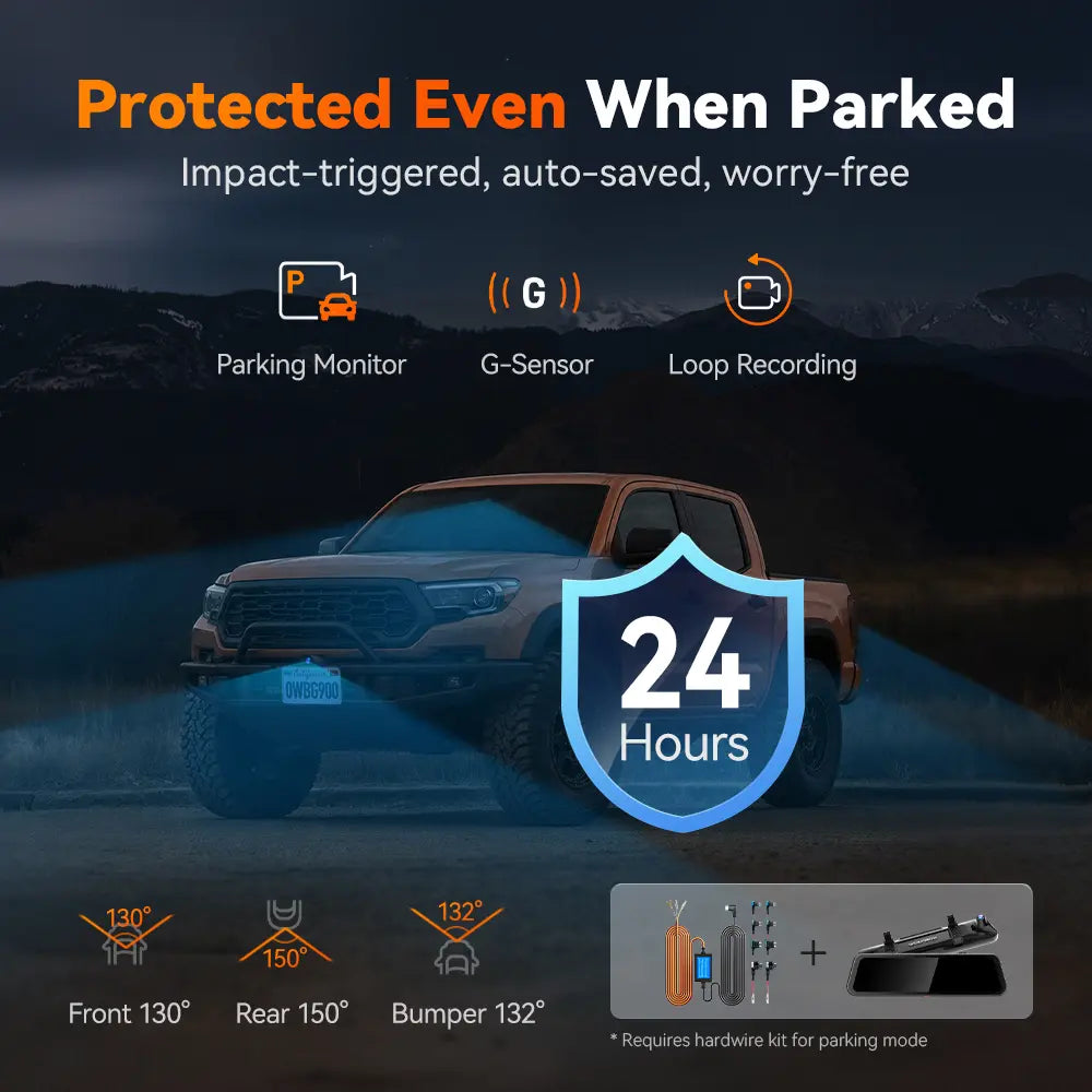 WOLFOX G900TPB Parking Mode