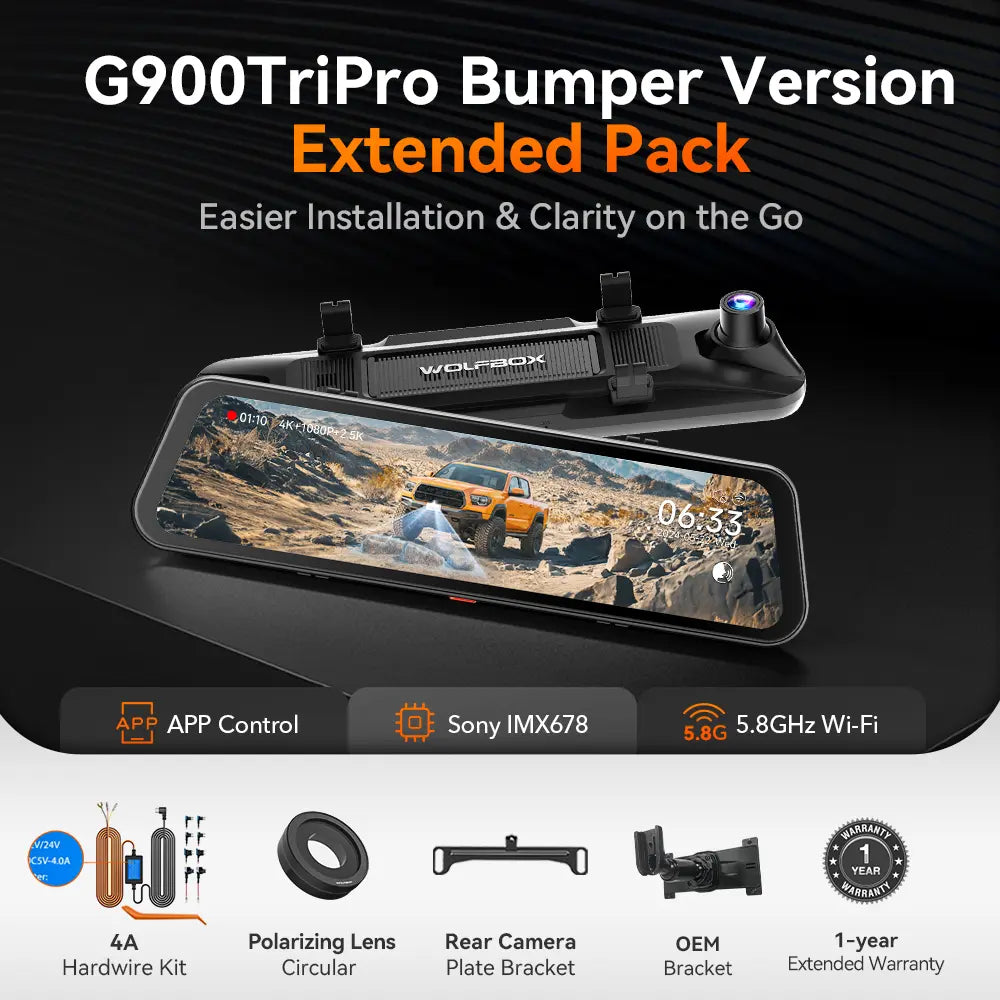 WOLFOX G900TPB  extended pack