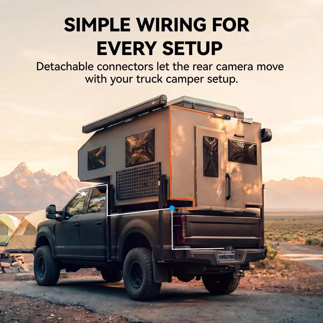 Wolfbox G900Pro truck camper simple wiring