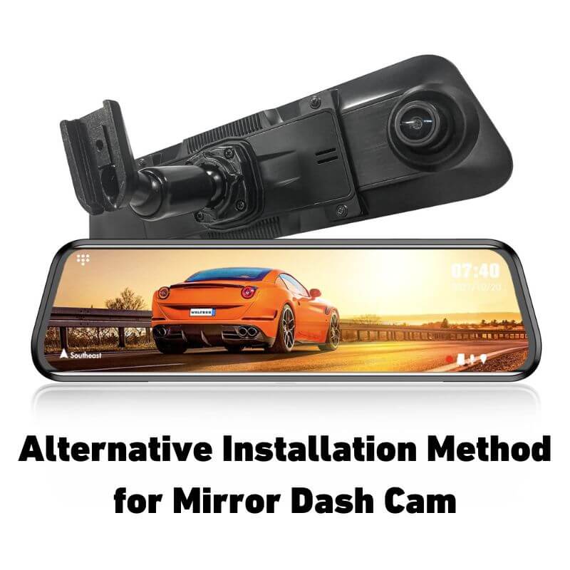 WOLFBOX OEM Bracket for Mirror Dash Camera for G900/G850/G840S/G840H Accessory WOLFBOX   