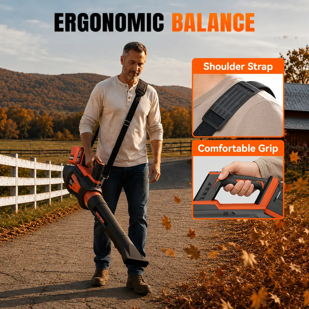 cordless-leaf-blower-ergonomic balance