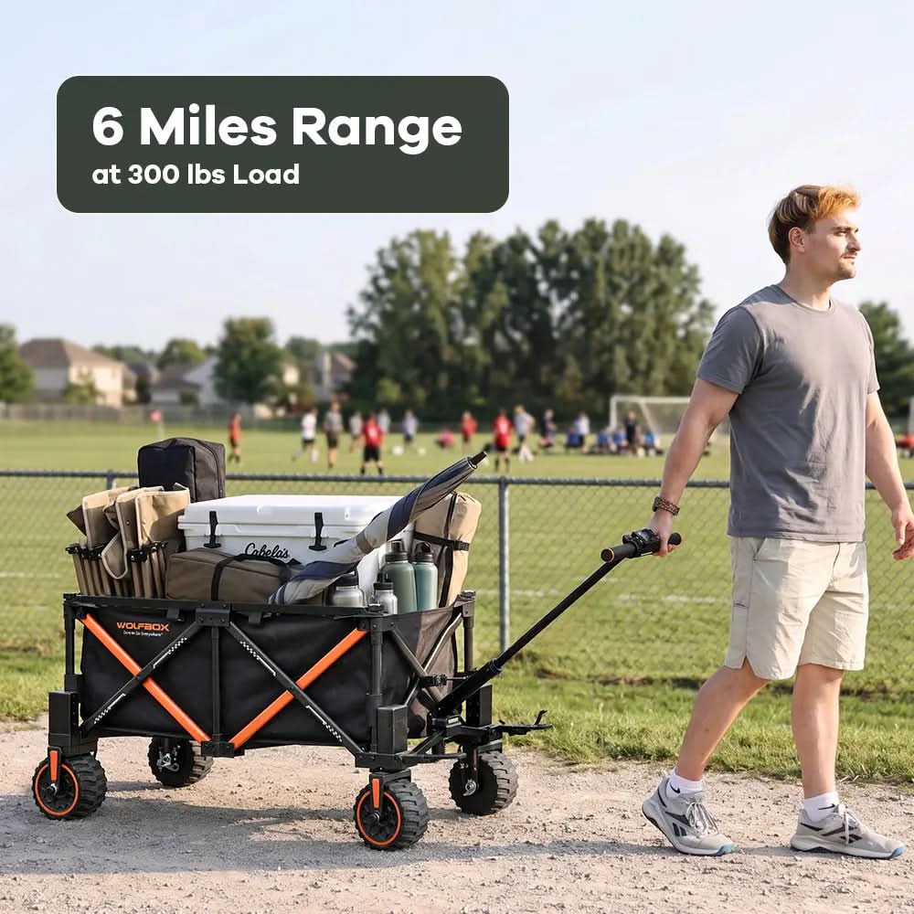 WOLFBOX EW3000 4WD Electric Wagon - WOLFBOX