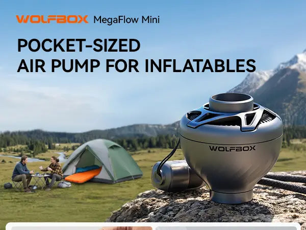 WOLFBOX MegaFlow Mini Air Pump