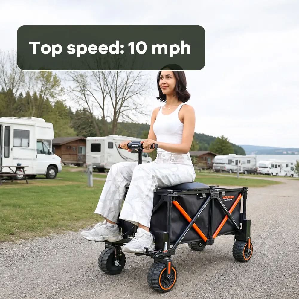 WOLFBOX EW3000 4WD Electric Wagon - WOLFBOX