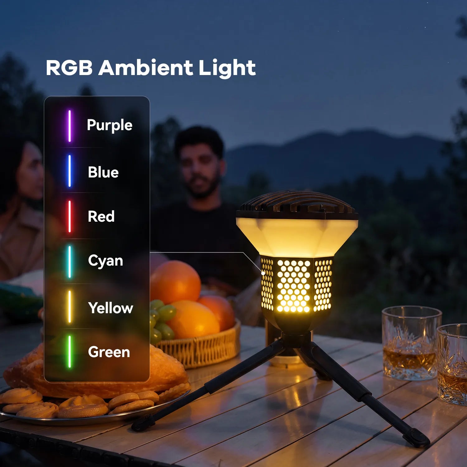 WOLFBOX TL2000 Telescopic Camping Light