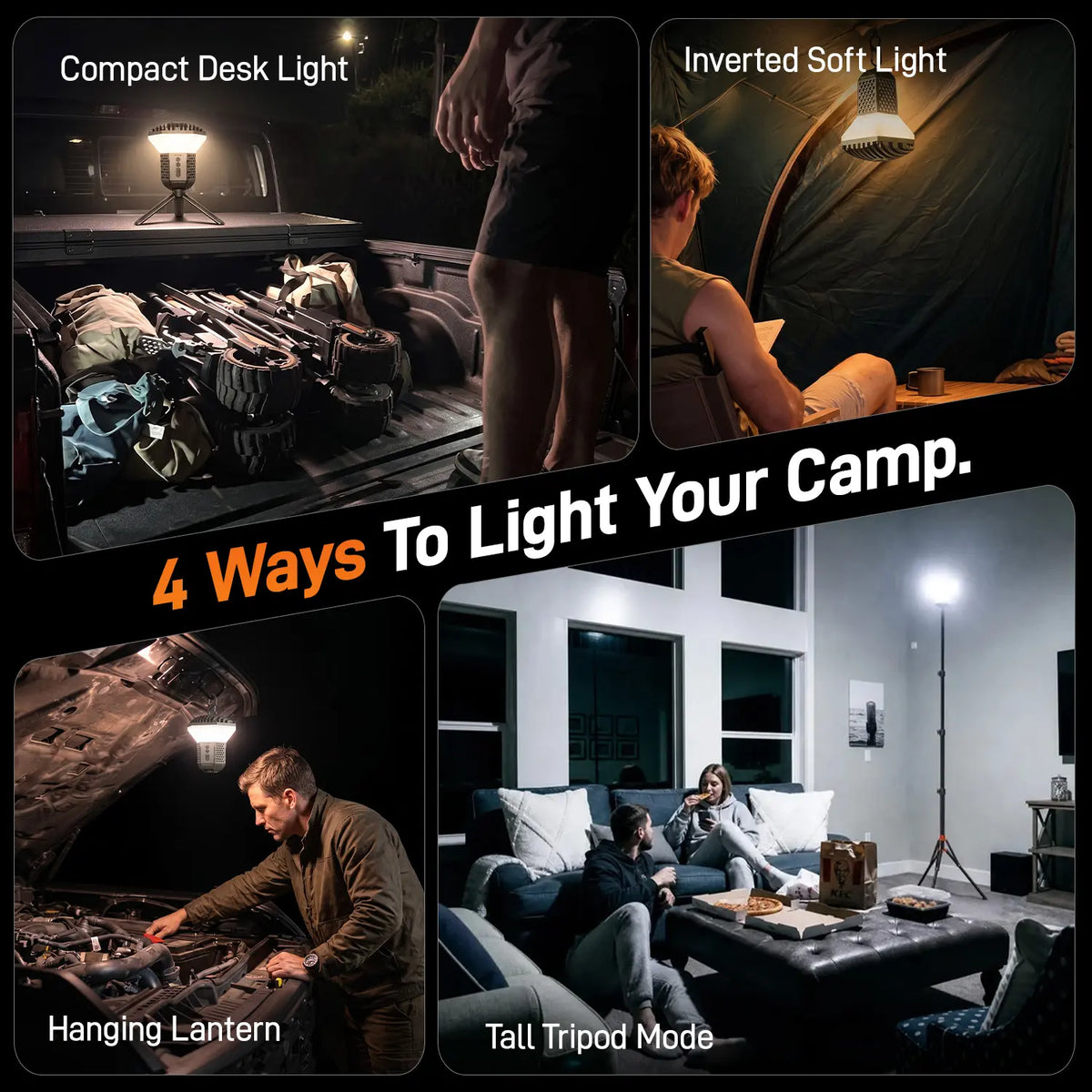 TL2000 Telescopic Camping Light | 30-Month Warranty