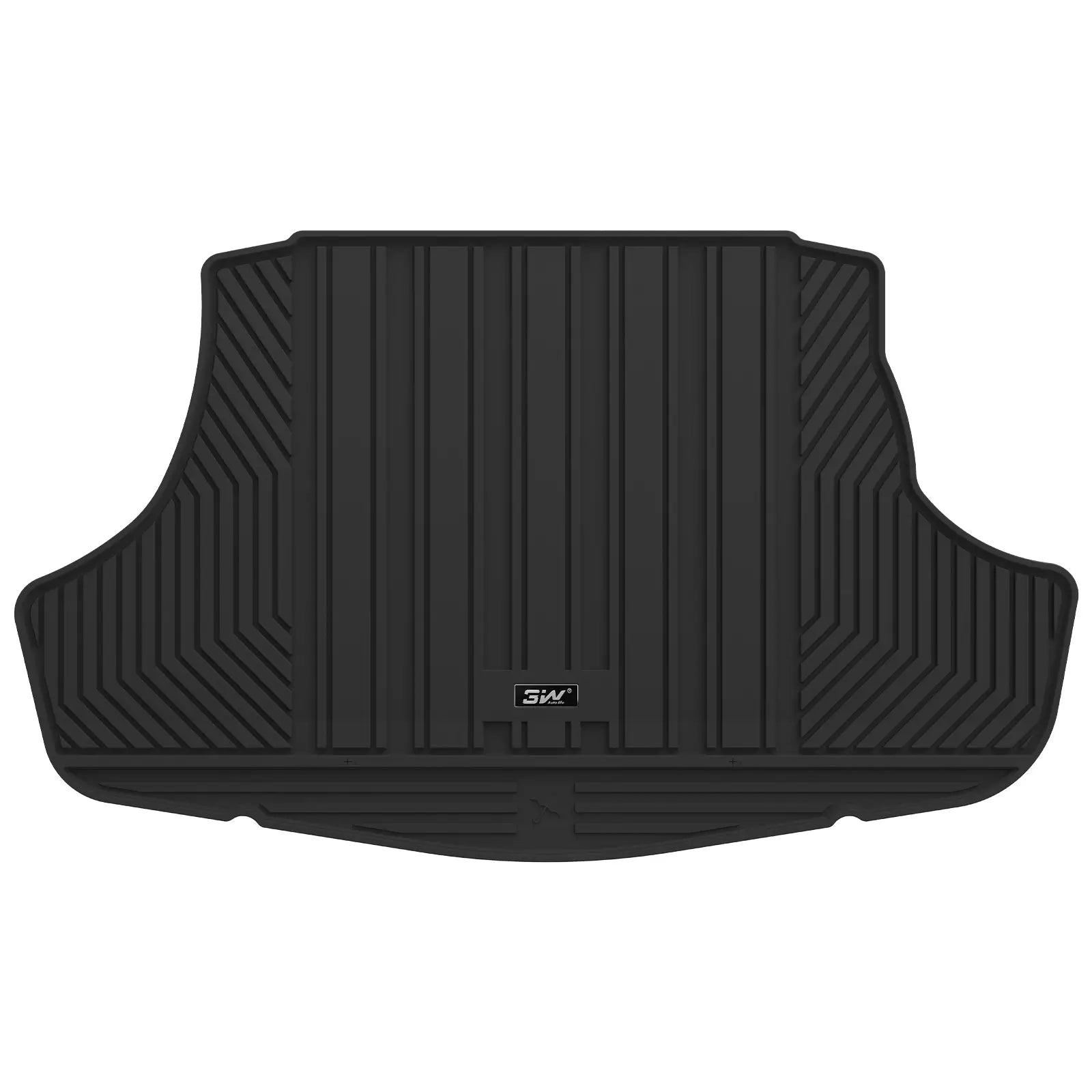 3W Toyota Camry 2018-2024 FWD (Not for Hybrid or AWD) Custom Floor Mats TPE Material & All-Weather Protection Vehicles & Parts 3w 2018-2024 Camry 2018-2024 Trunk Mat