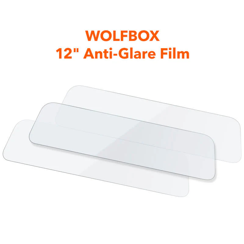 [Enhanced Vision] Better Vision Accessories  wolfboxdashcamera Anti-Glare Film  
