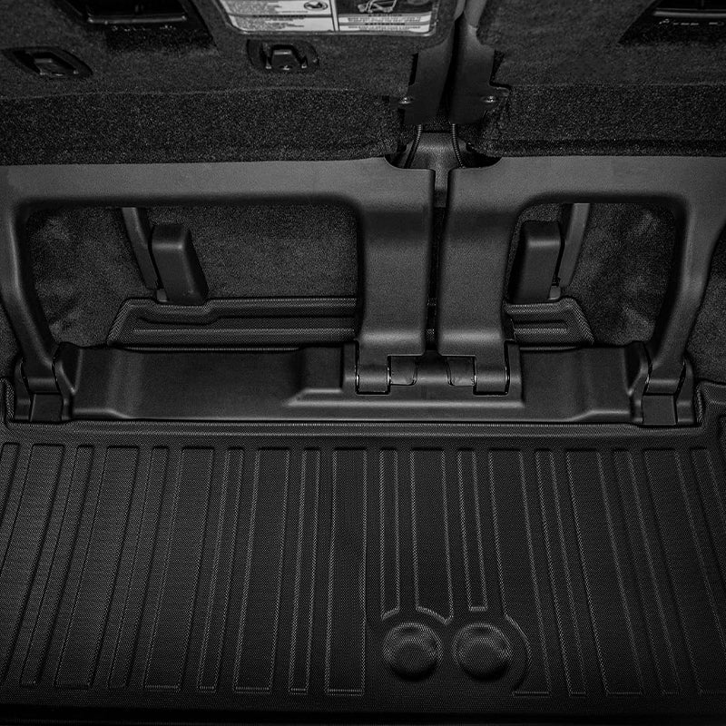 3W Toyota Sienna 8 Seat 2021-2023 Custom Floor Mats / Trunk Mat TPE Material & All-Weather Protection Vehicles & Parts 3Wliners   