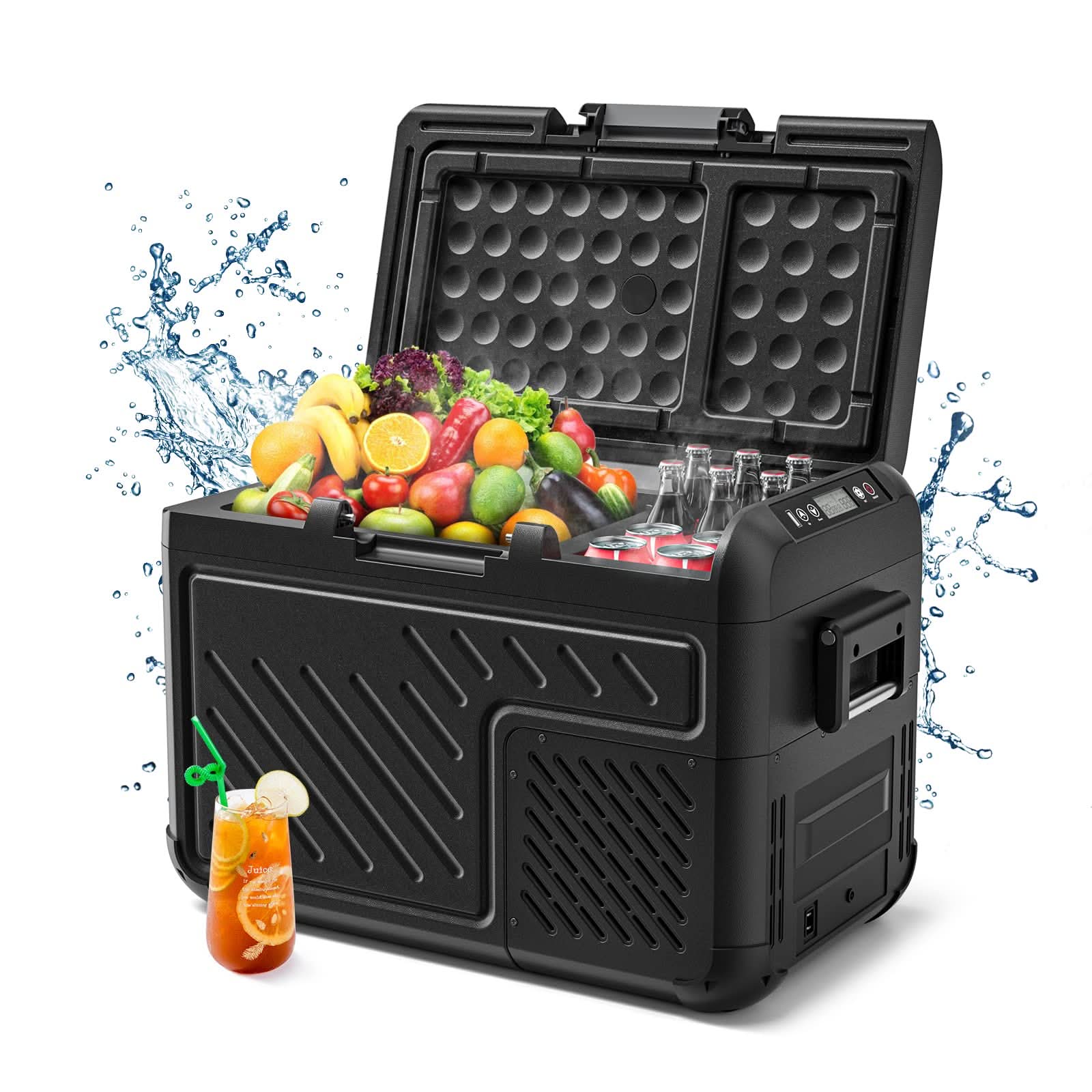 Dual Container Freezer Dual Zone Chest Freezer
