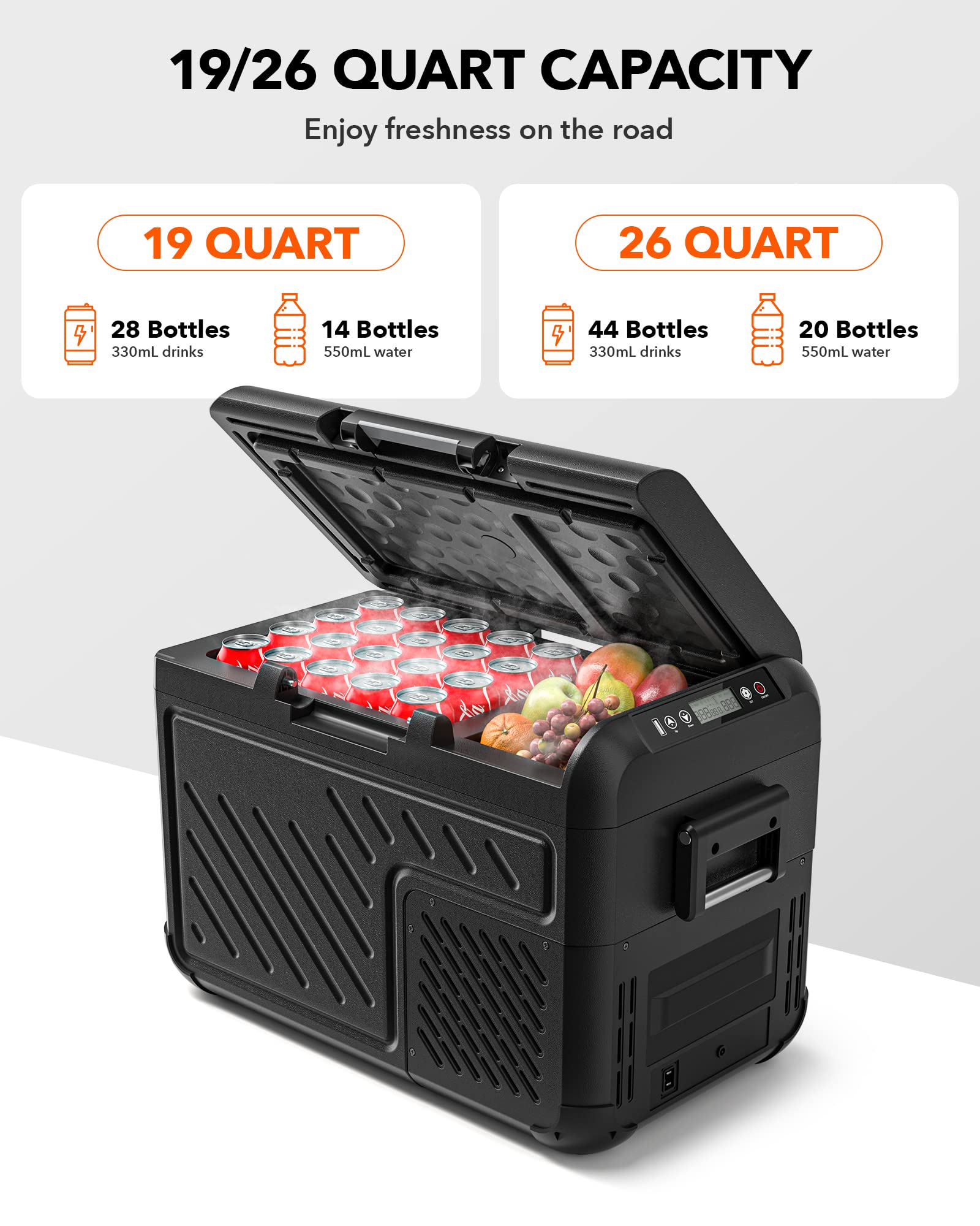 Buy Car Refrigerator Portable Mini Car Fridge Car Cooler Box Dual